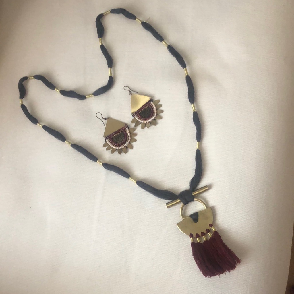 Cost Plus Necklace And Earrings Set, World Market